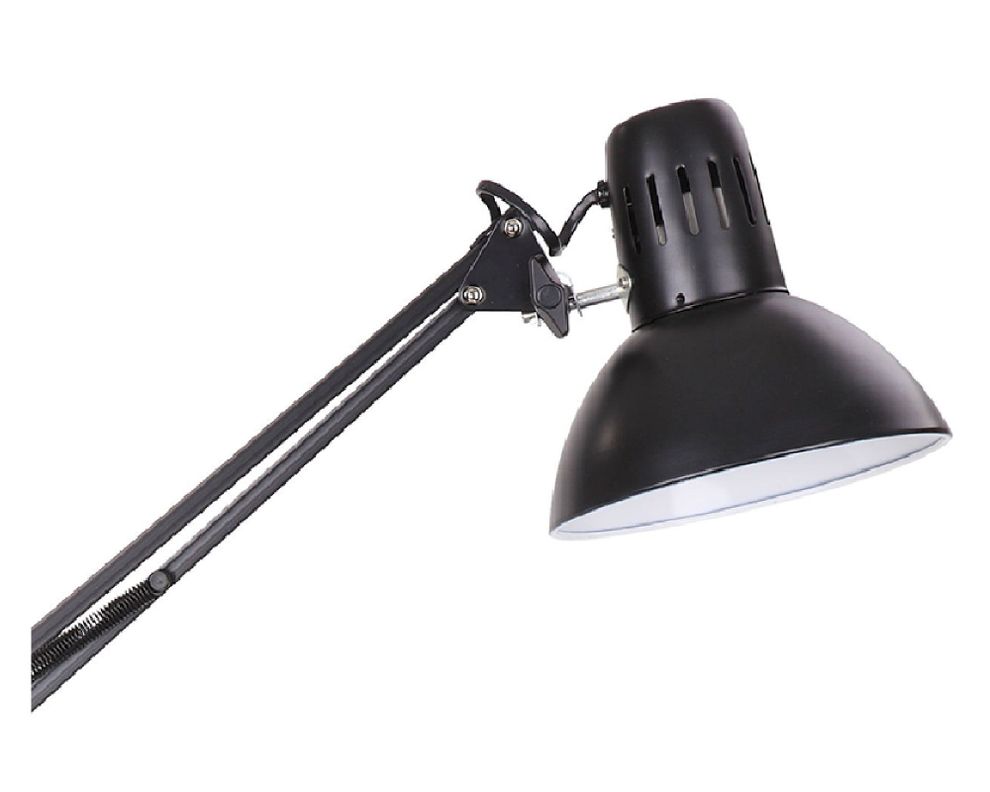 Lámpara sobremesa 1L E27 movible dibujo 2.0 negro Abitare-1