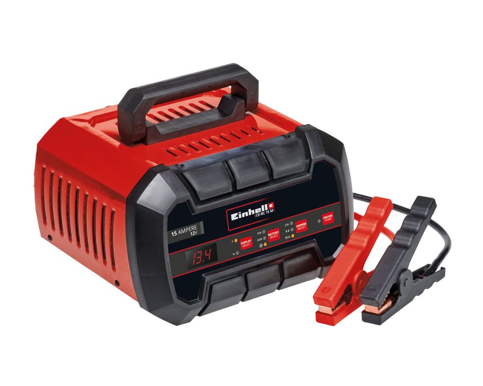 Cargador batería auto 12V CE-BC 15 M Einhell-0