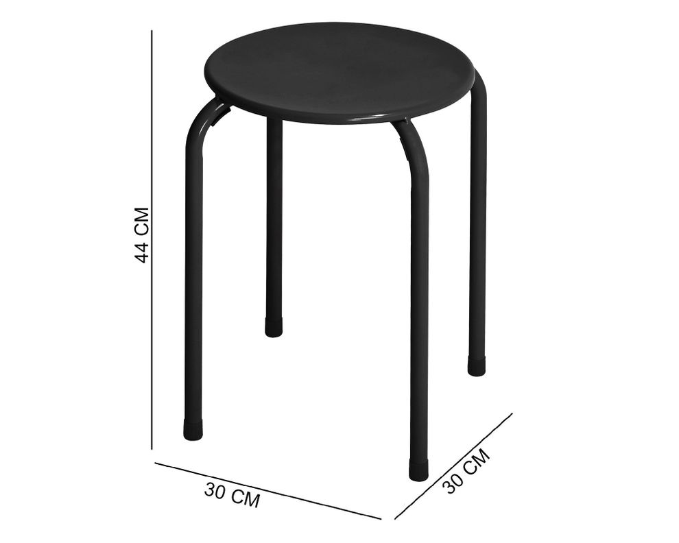 Piso banquito negro M+Design-2