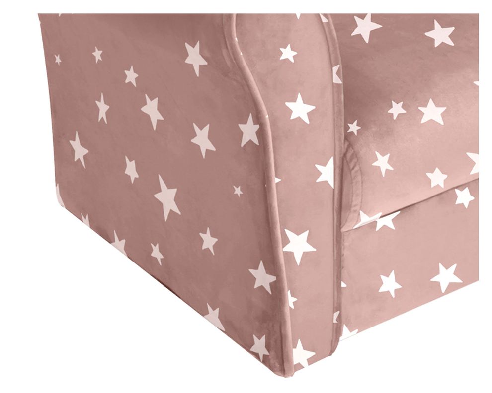Sillón Infantil Estrellas rosado M+Design-3
