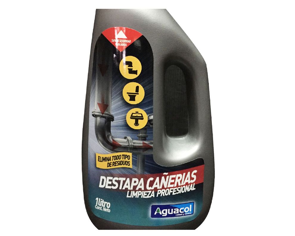 Destapa cañerías 1 litro Aguacol-1