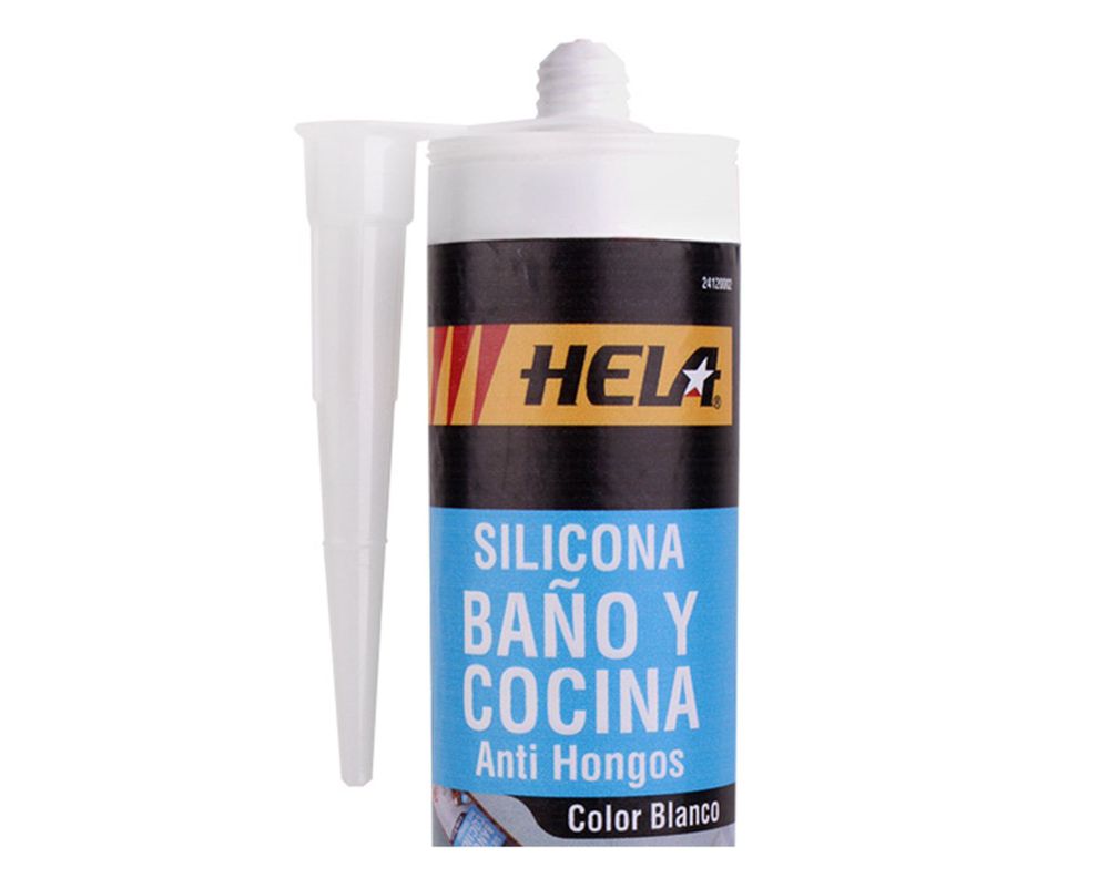 Sellador baño y cocina 280 ml blanco Hela-1