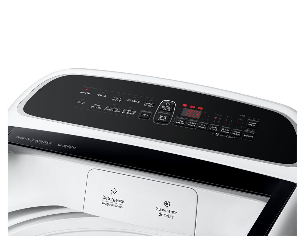 Lavadora carga superior 13 kg WA13T5260BW/ZS Samsung-8