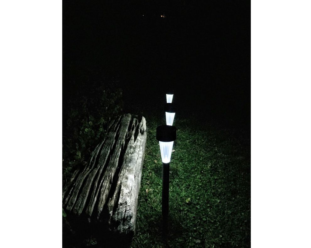 Estaca solar negro Ledzone-1