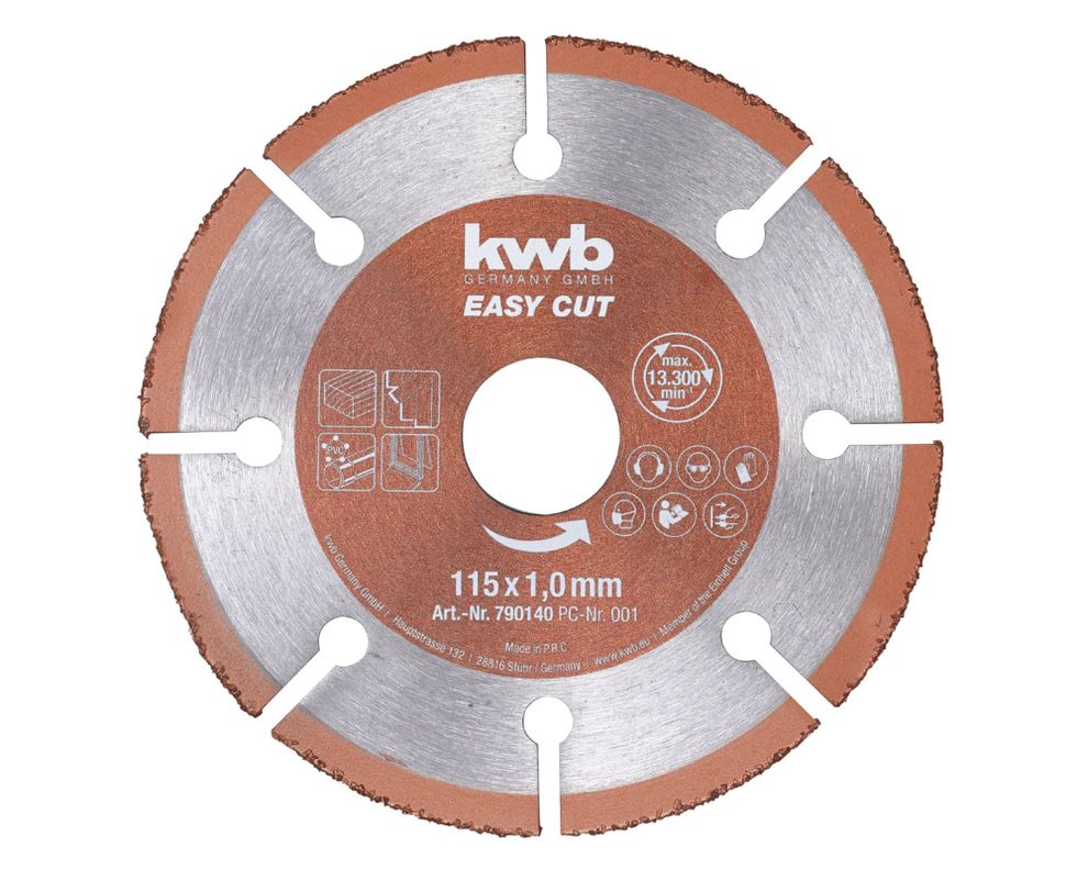 Disco de corte universal 4 1/2'' Easy Cut KWB-0