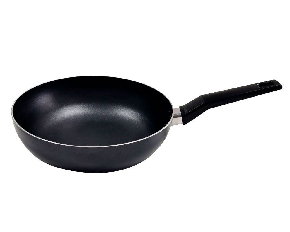 Wok 28 cm negro