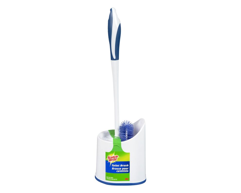 Cepillo limpia inodoro con base Scotch-Brite-0