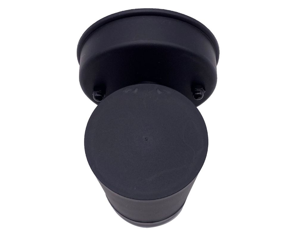 Aplique 1L GU10 negro Abitare-1