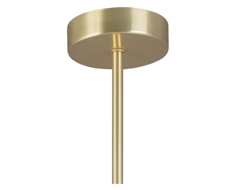 Lámpara colgar 4L E27 Asterisk gold bzlargo Abitare-2