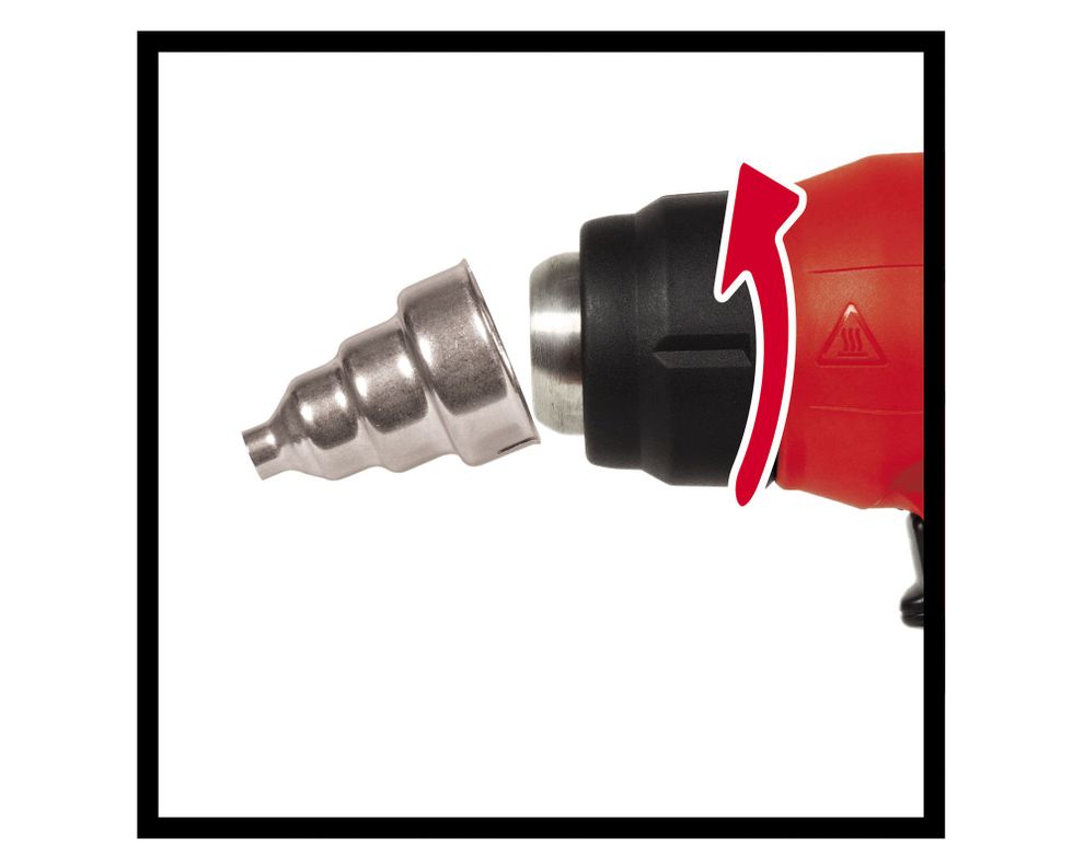 Pistola de calor inalámbrica 18V TE-HA 18 Li-Solo Einhell-2
