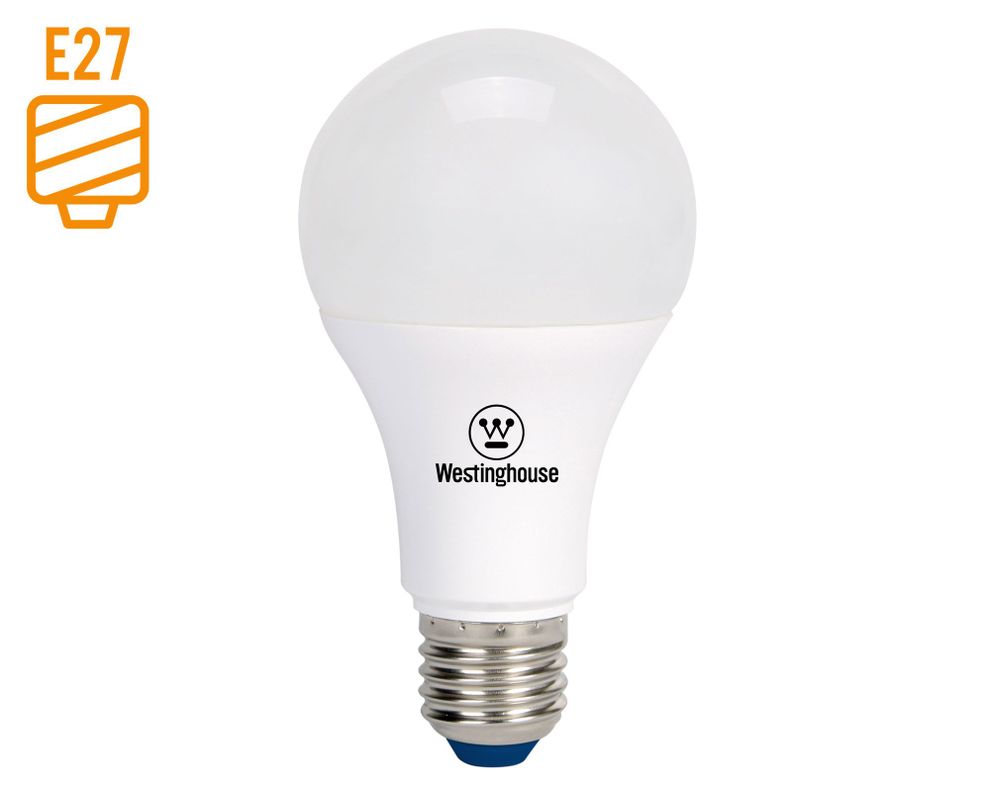 Ampolleta LED 9W E27 luz cálida Westinghouse.-0