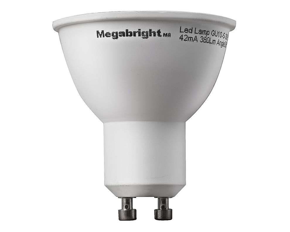 Ampolleta bright LED 5,5W GU10 luz cálida PAR16 Megabright-3