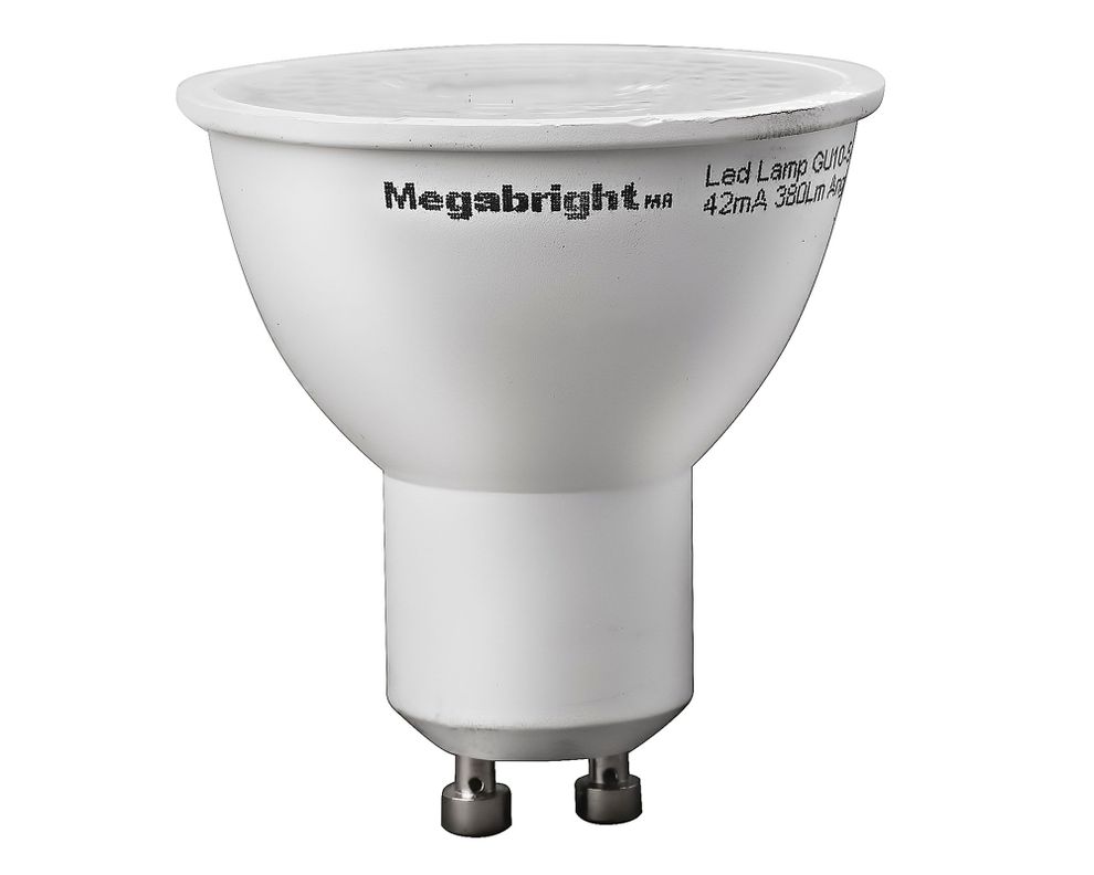 Ampolleta bright LED 5,5W GU10 luz cálida PAR16 Megabright-2