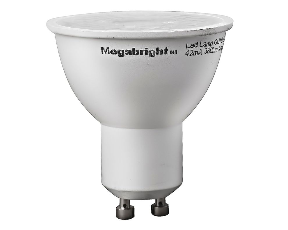 Ampolleta bright LED 5,5W GU10 luz fría PAR16 Megabright PRUEBA-2
