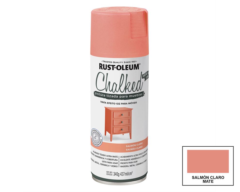 Pintura tizada salmón claro Chalked-0