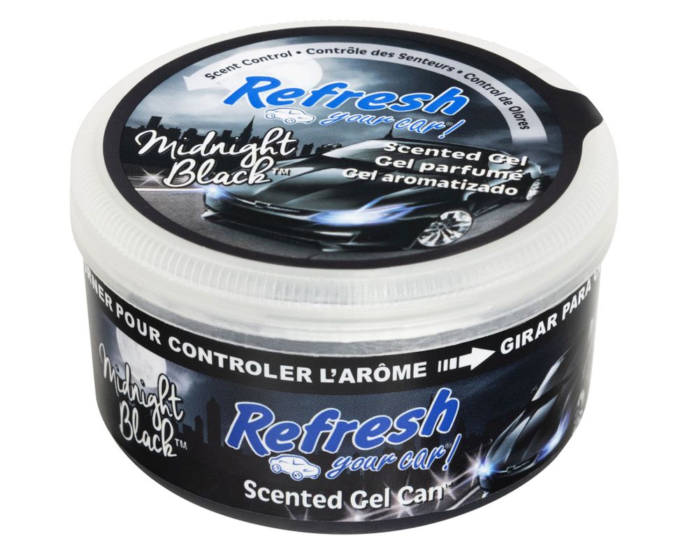 Aromatizante auto 71 gr midnight black Refresh Your Car-0