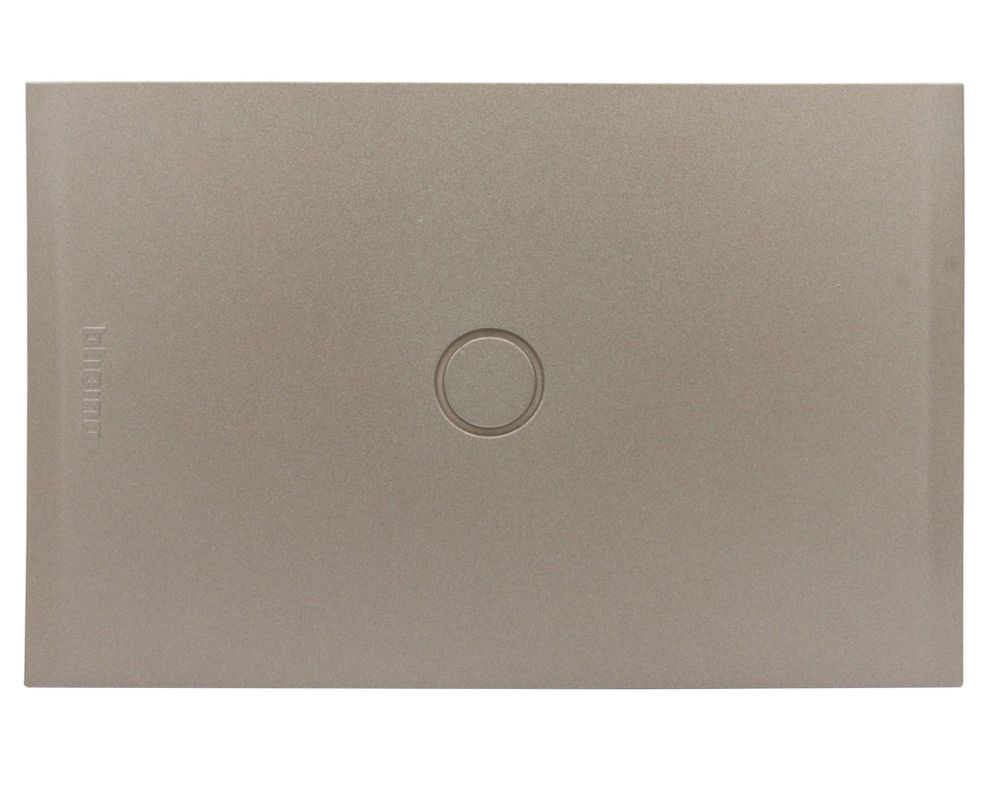 Placa ciega + soporte Nobile terra Bticino
