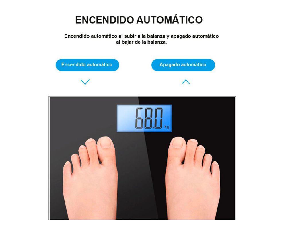 Pesa digital EB150121 negro Nex.-6