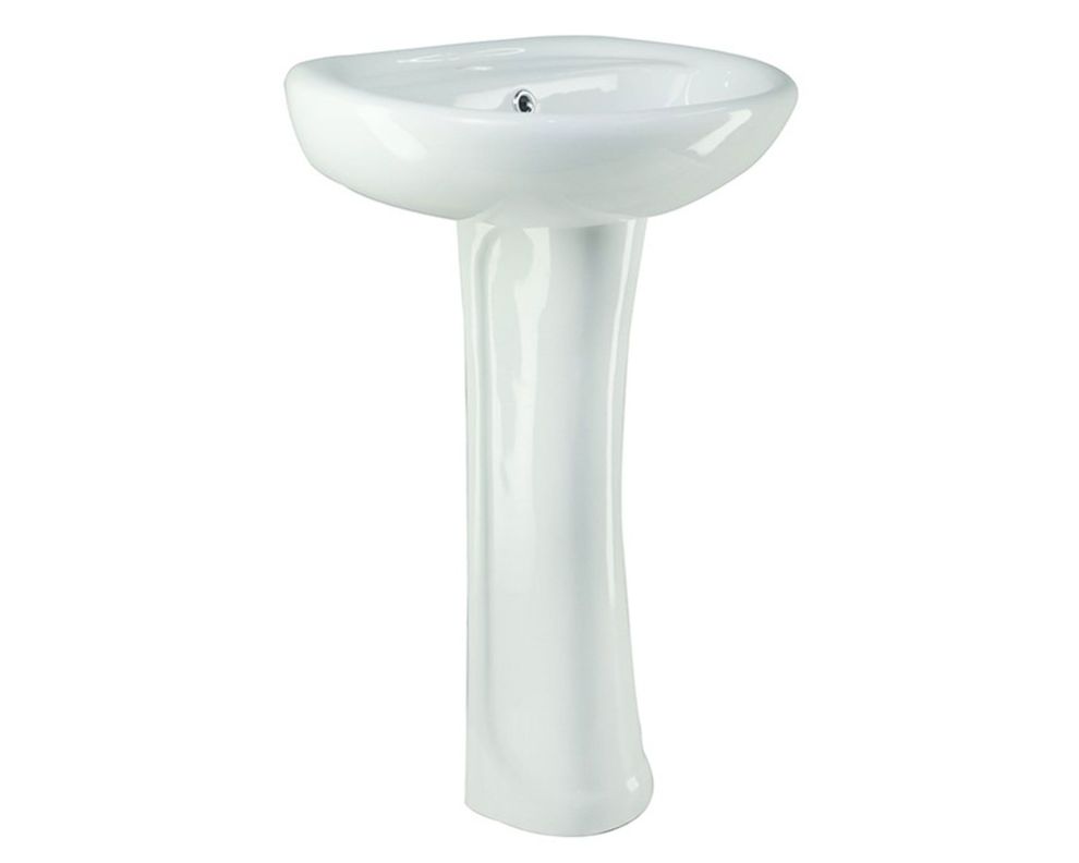Lavamanos pedestal Agnus blanco Vessanti-0