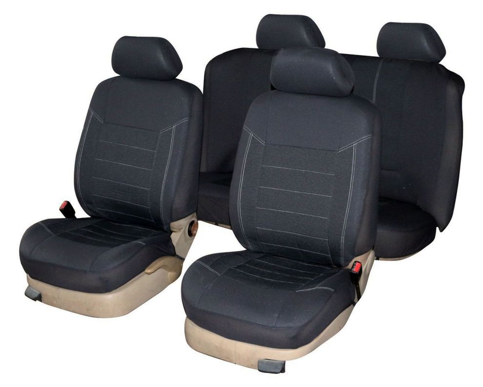 Cubre asientos Top negro 10 piezas Carlife.-0