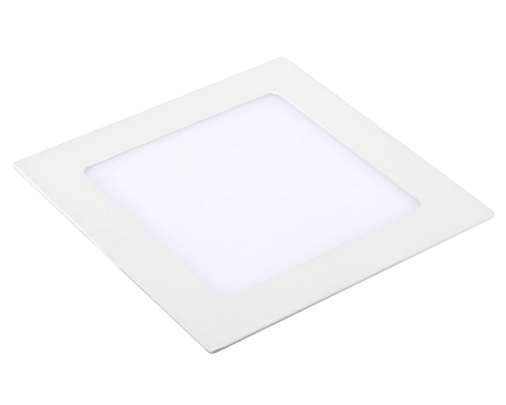 Panel LED Empotrado Cuadrado Luz Fría 12W-0