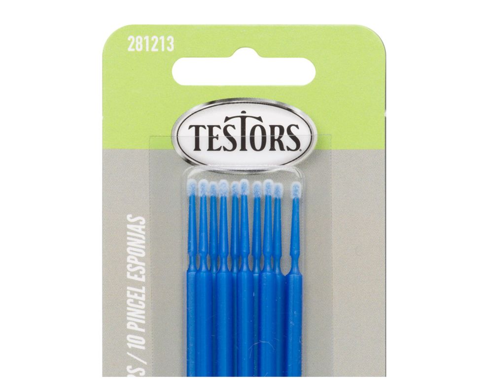 Pincel esponja 10 unidades Testors Craft-1