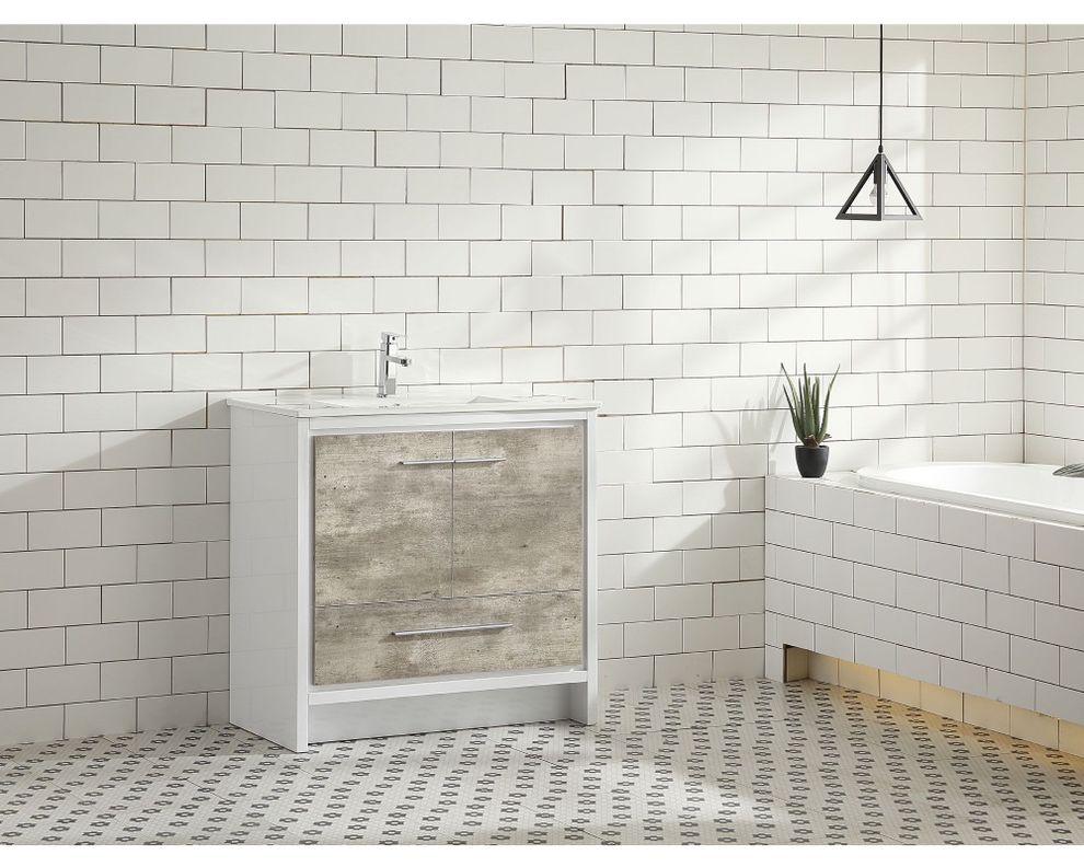 Mueble vanitorio 91 cm Carlo Vessanti.-1