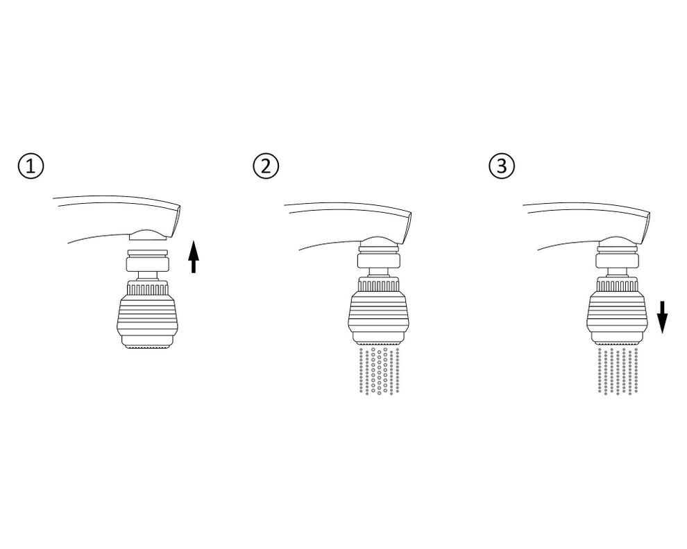 Aireador cocina cromo Flustem-3