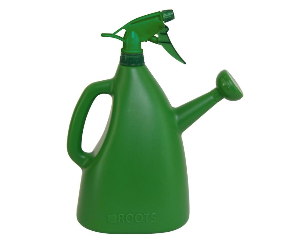 Regadera 1.8 litros con pulverizador verde Roots-0