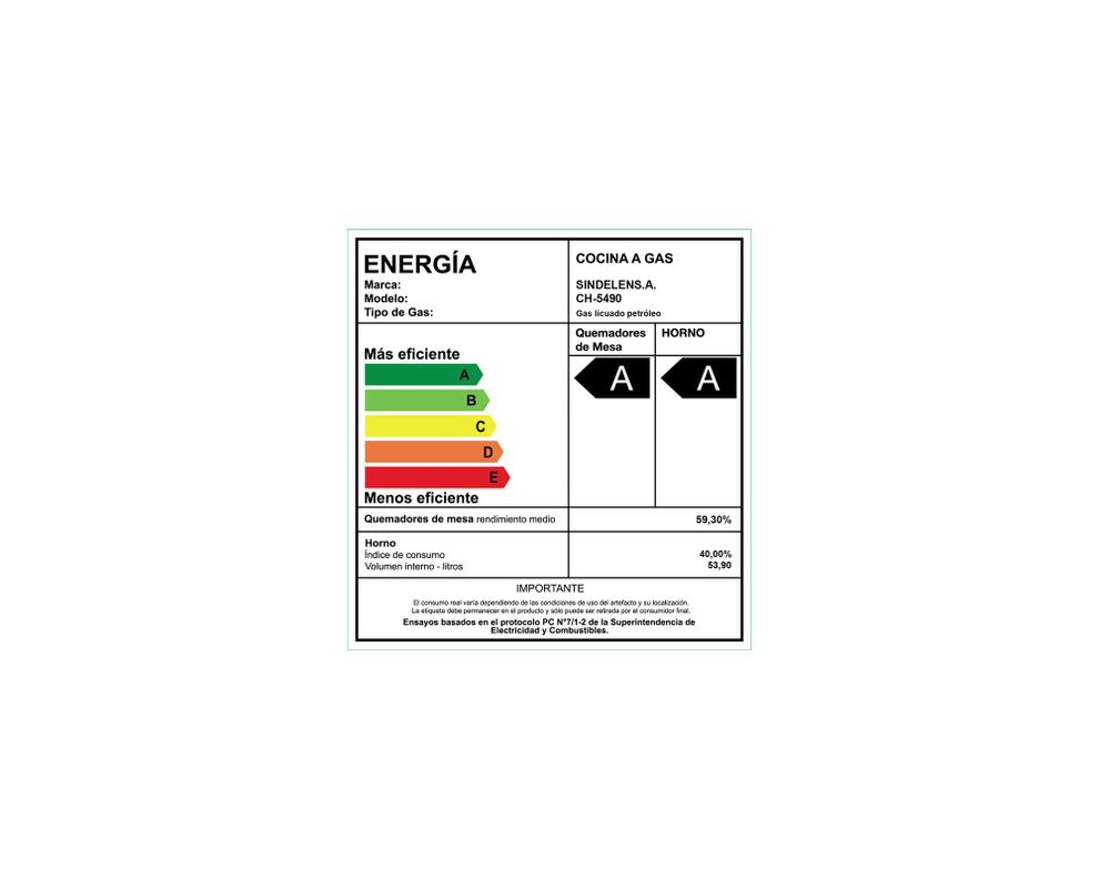 Cocina 4 quemadores CH-5490 Sindelen-4