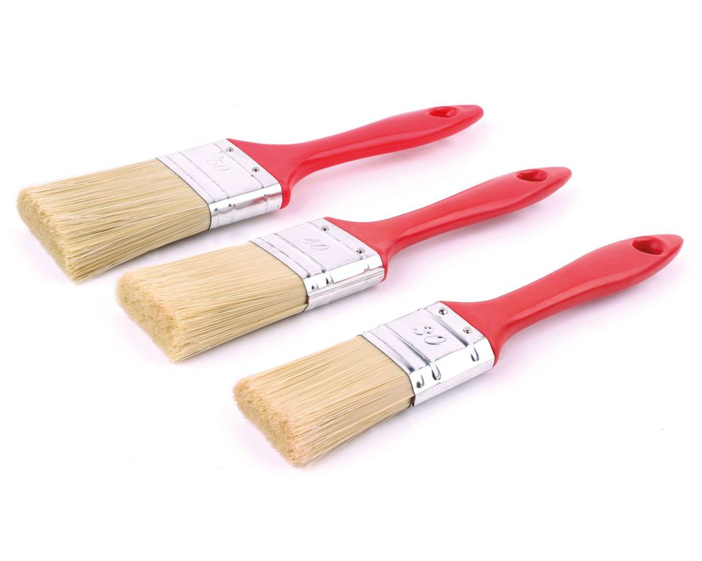 Brocha 1''-1 1/2''-2'' 3 piezas rojo McCarthy-0