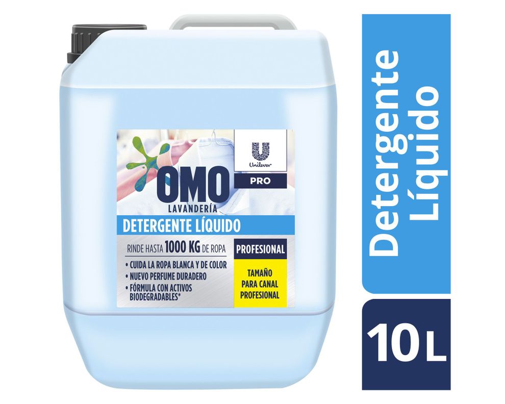 Detergente líquido 10 litros Omo-0