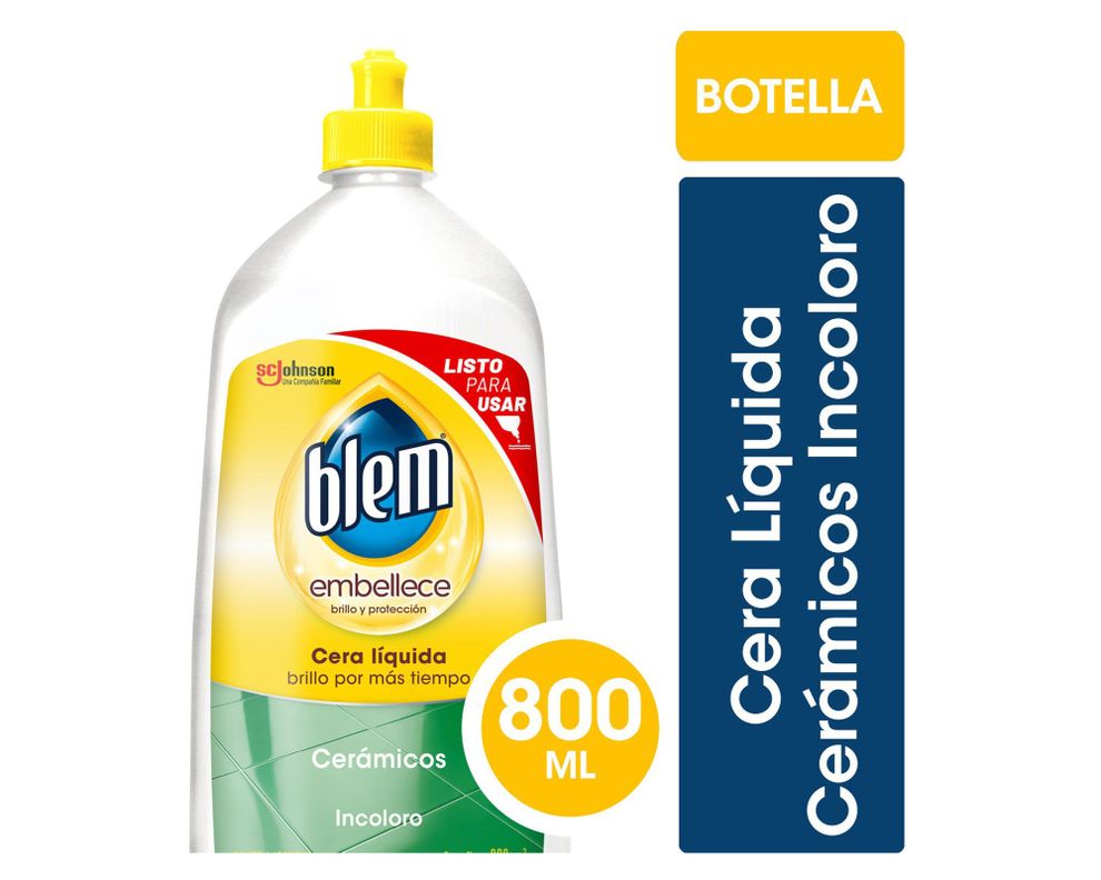 Cera líquida 800 ml cerámicos incoloro Blem.-0