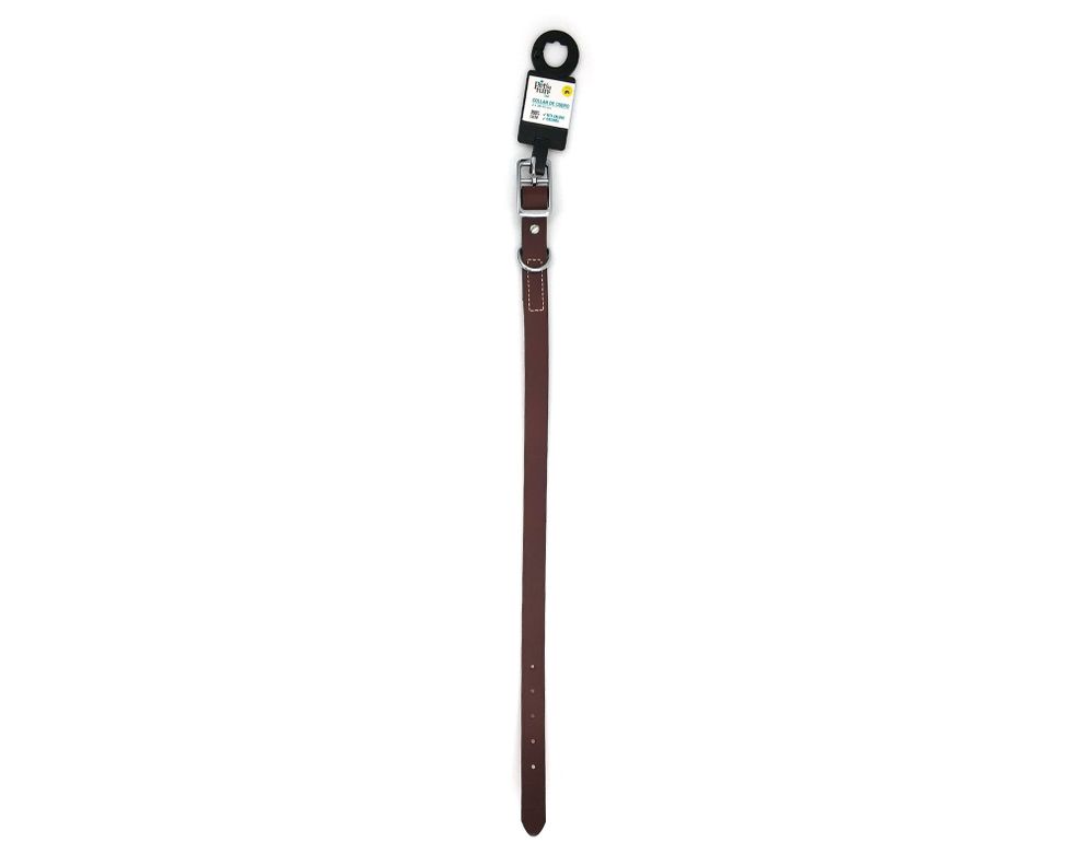 Collar perro M café Pet's fun-0