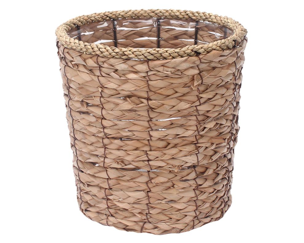 Macetero 24 cm M canasto natural Outzen-0