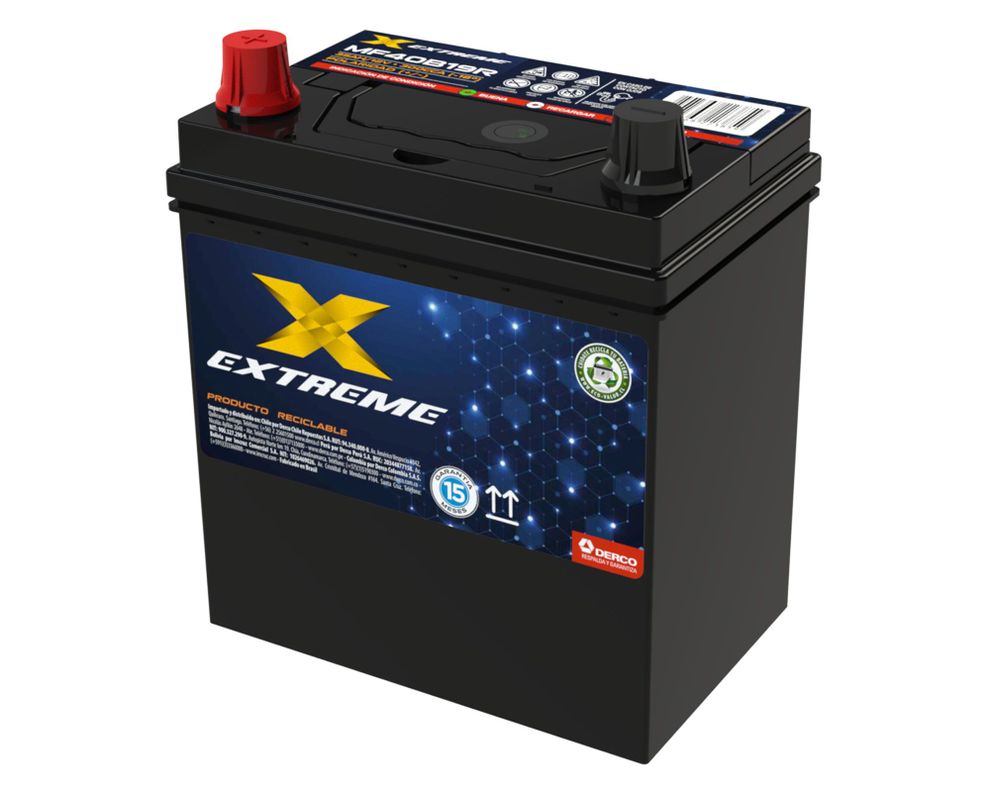 Batería 35AH 300CCA derecho MF40B19R Extreme.-2