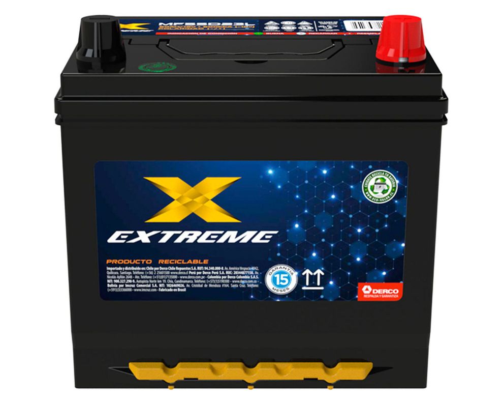 Batería 60AH 500CCA Derecho MF55D23L Extreme.-0