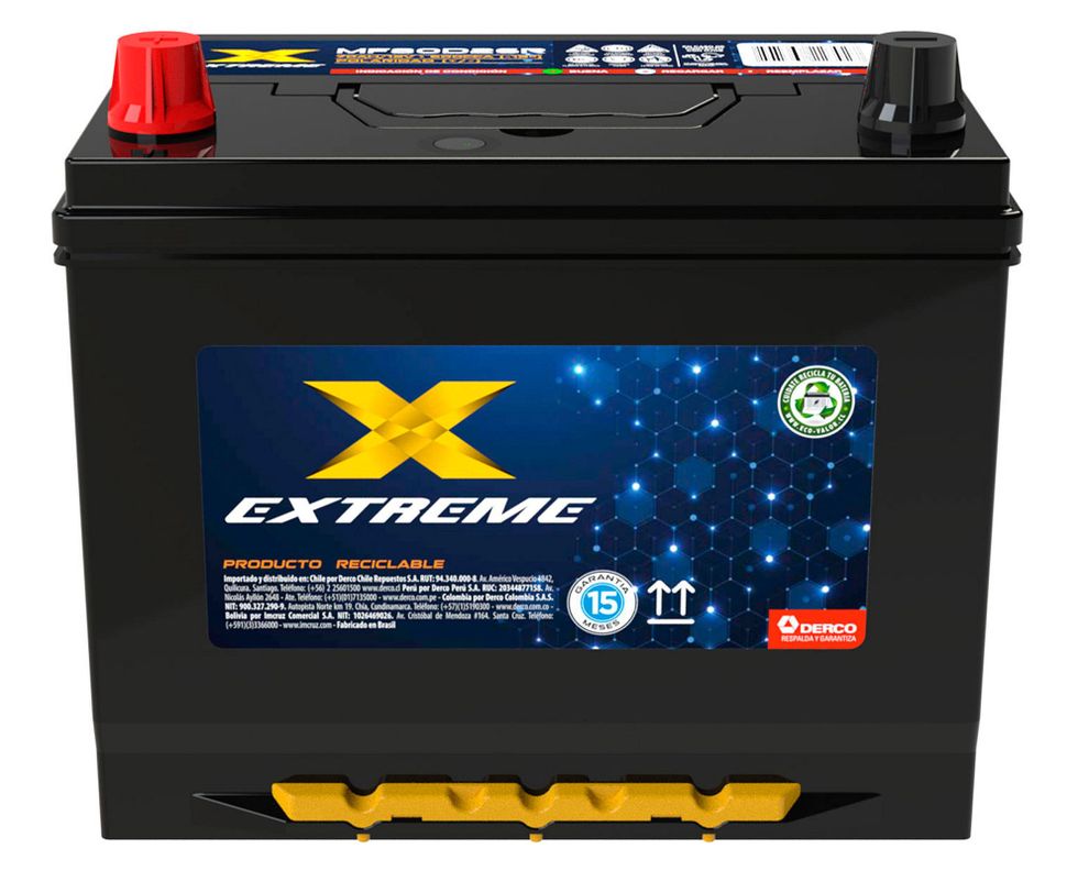 Batería 70AH 600CCA derecho MF80D26R Extreme.-0