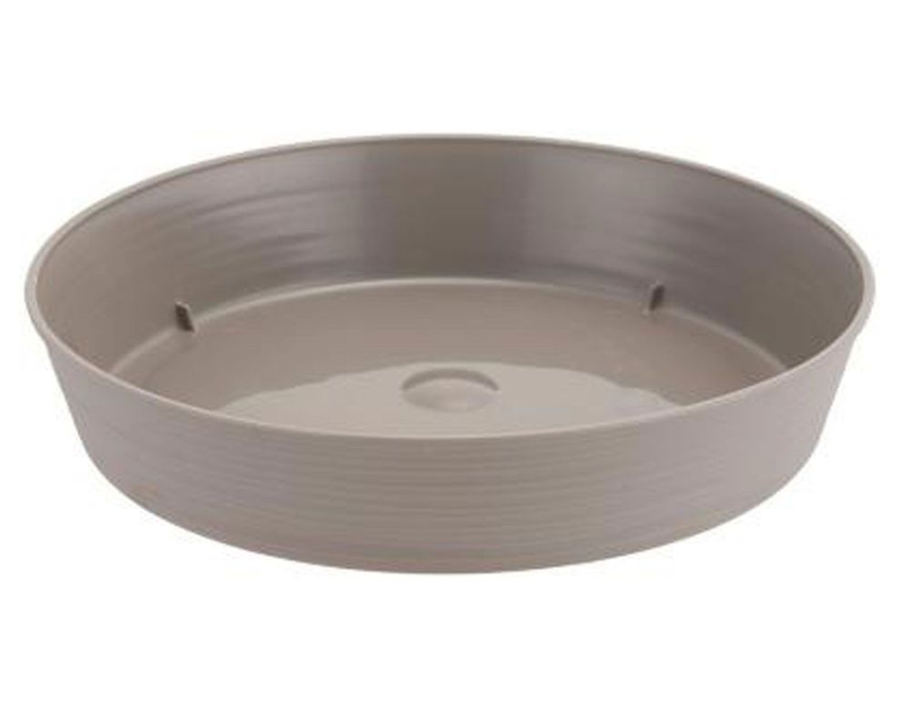 Plato para macetero 15 cm Piedra taupe-0
