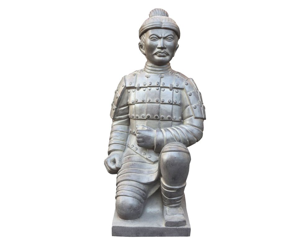 Figura decorativa 45 cm soldado hincado Outzen-0