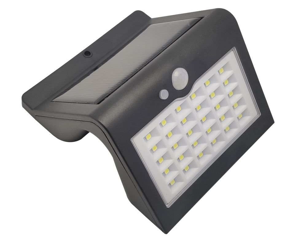 Apliqué solar LED doble 300 LM con sensor movimiento Parksolar-2