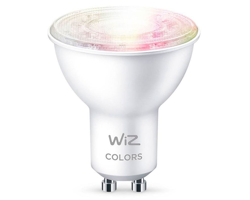 Ampolleta 4,9W GU10 345 lúmenes colors Wiz-1