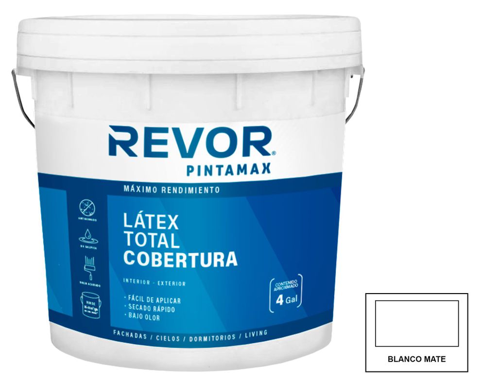 Látex blanco mate 15 lt-0