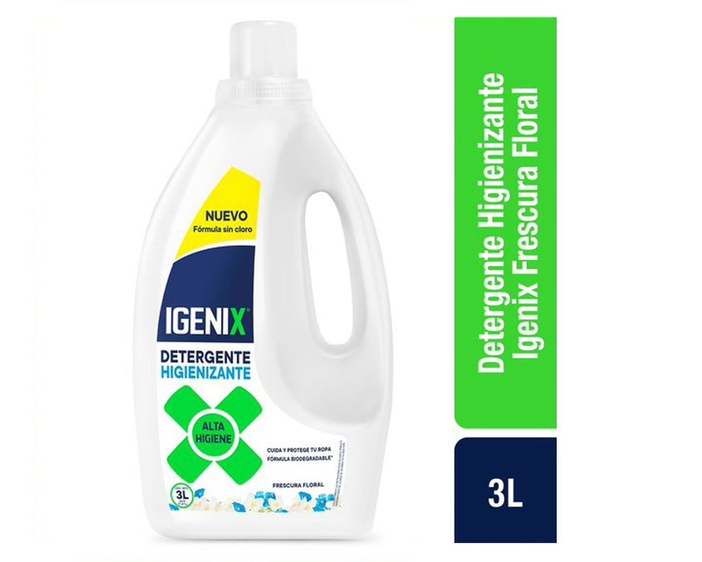 Detergente líquido 3 litros Higienizante Igenix-0