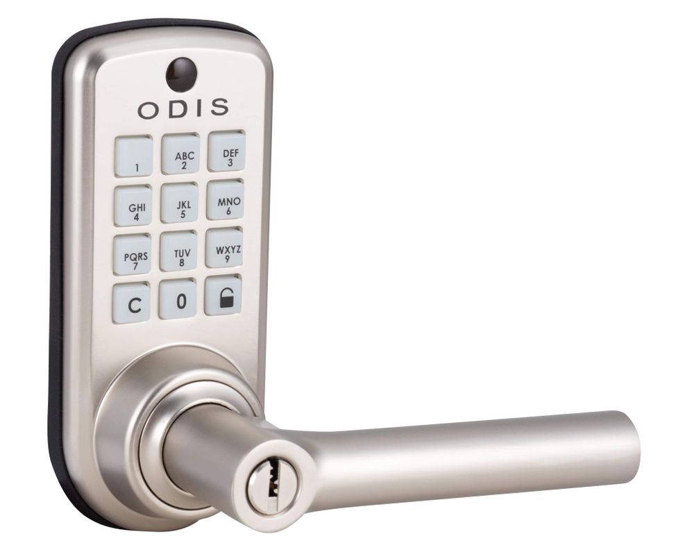 Cerradura digital manilla entrada 6600 inox Odis.-1