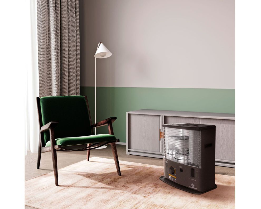 Estufa parafina 4.2 litros Fiamma Pro gris-2