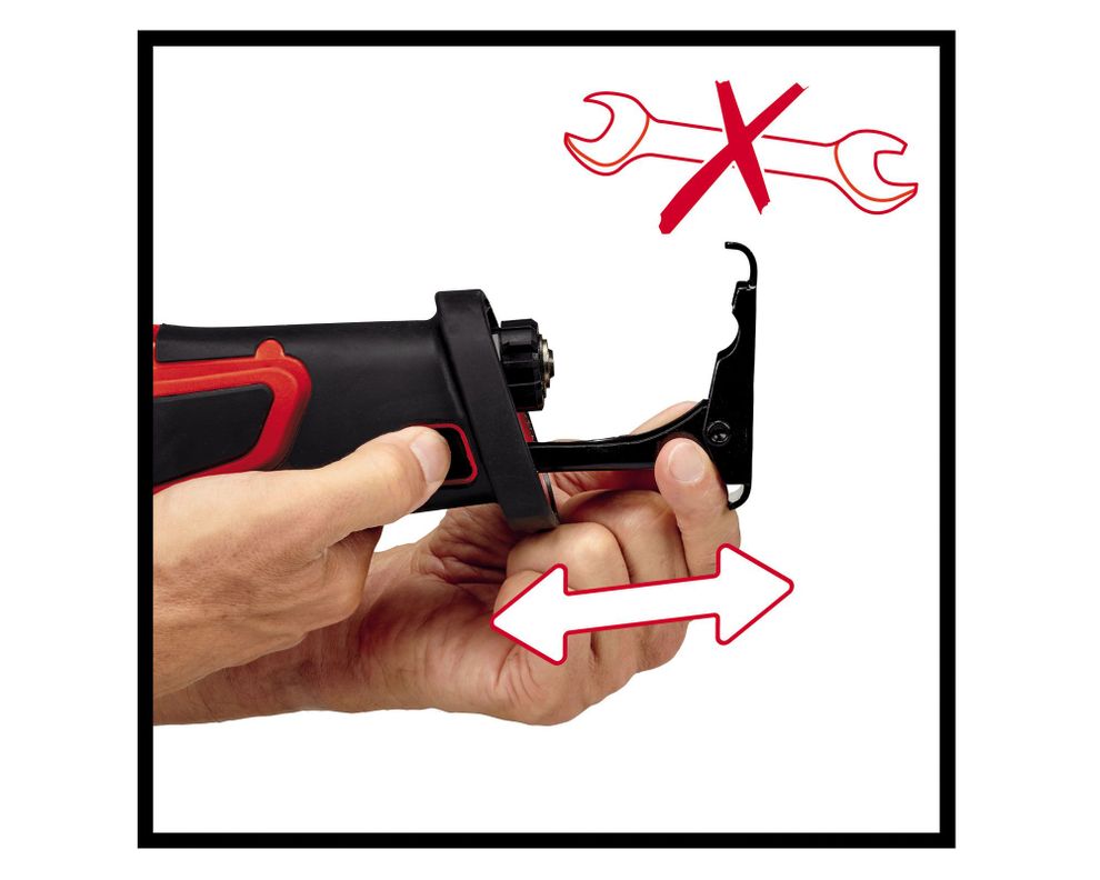Sierra sable inalámbrica 18V TE-AP 18/28 LI BL-Solo Einhell.-2
