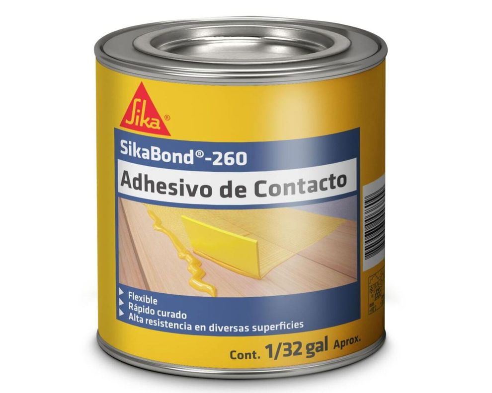 Adhesivo de contacto 1/32 galón Sikabond 260 Sika.-0