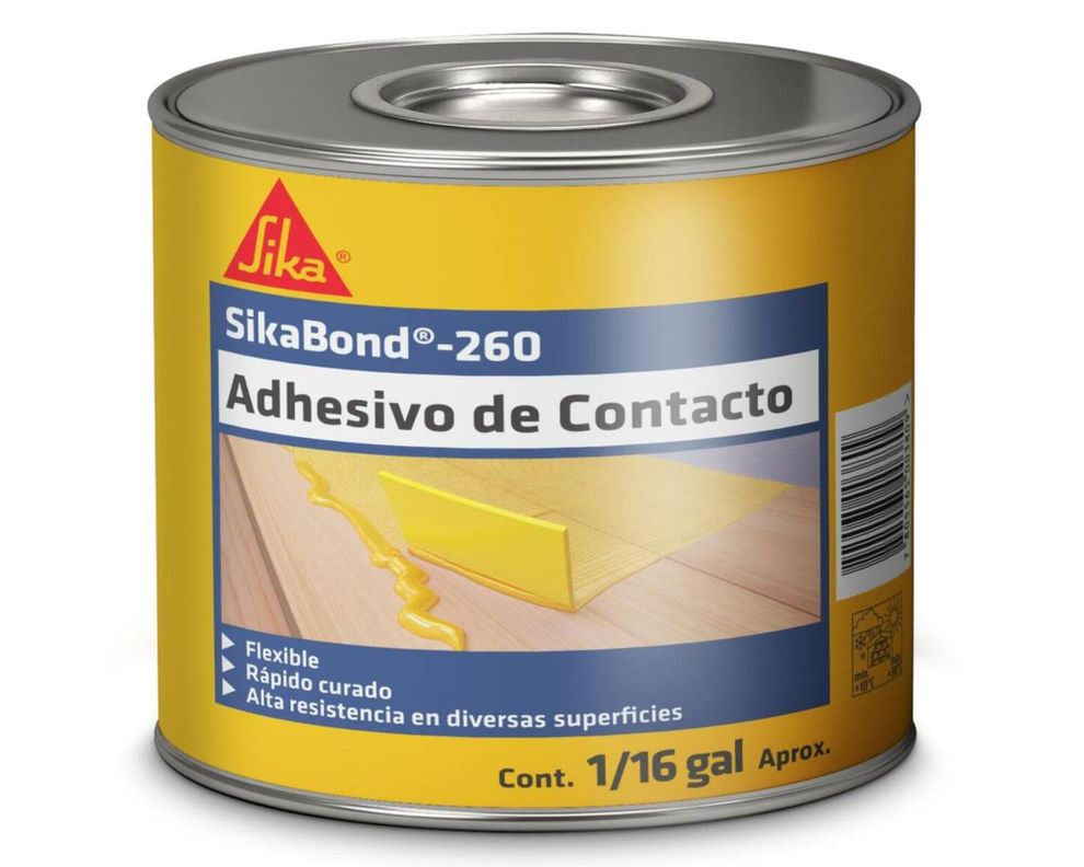 Adhesivo de contacto 1/16 galón Sikabond 260 Sika.-0