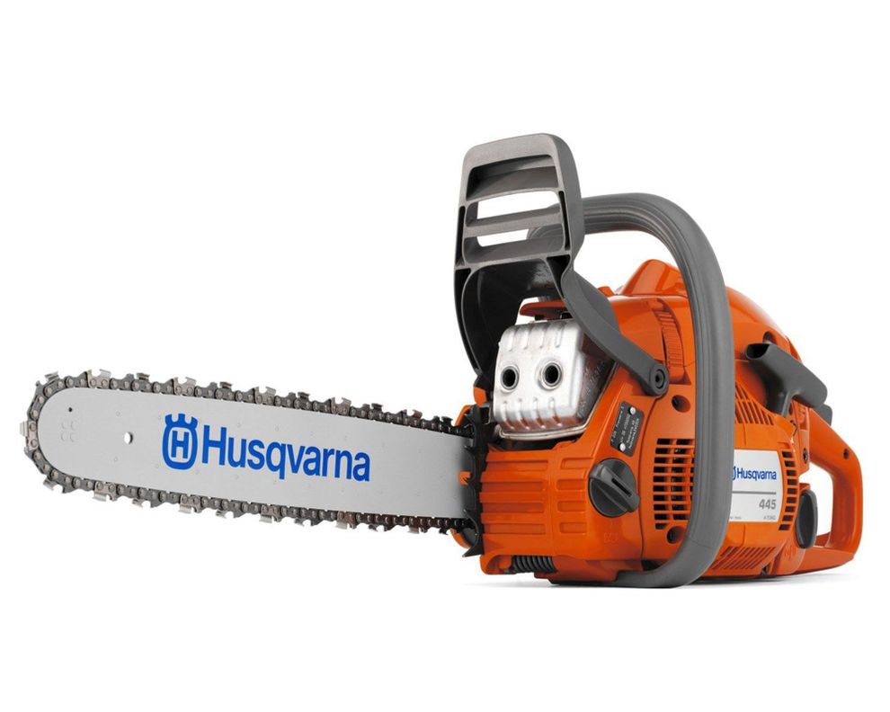 Motosierra combustión 45,7 cc 2,8 HP 18'' 445E Husqvarna.-0